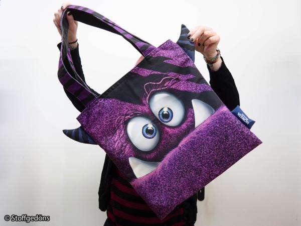Taschenpanel ca. 1m Monsta Lila by Thorsten Berger von Swafing